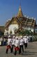 Thailand: A procession of guards at the Grand Palace, Bangkok