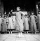 China: 'Sing Song Girls' rehearsing at a Shanghai tea house, c. 1930
